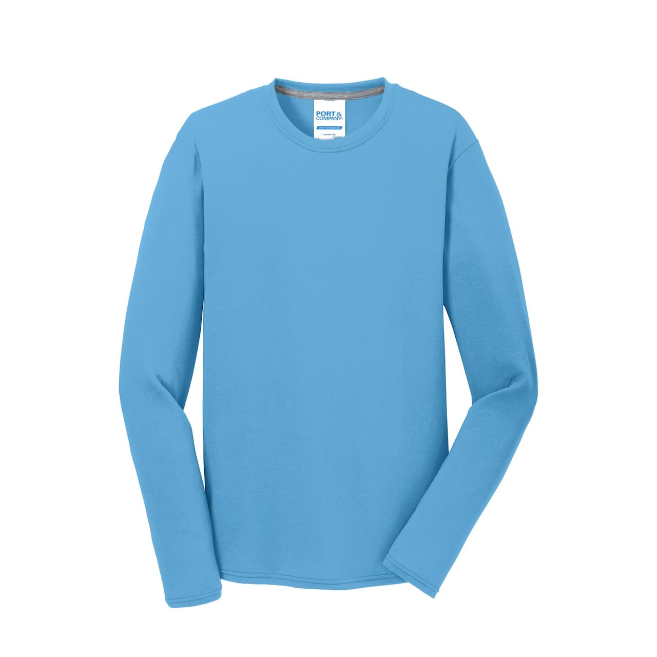 Port & Company® Long Sleeve Performance Blend T-Shirt